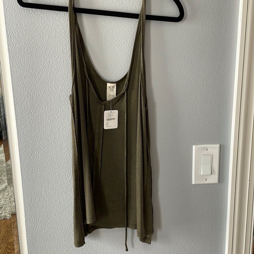 Brand new Free People tank top with strings